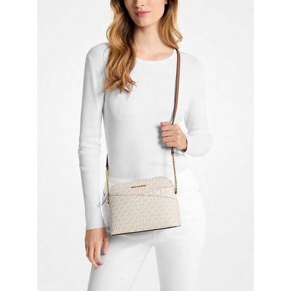 New Michael Kors Jet Set Travel crossbody bag - Picture 2 of 3